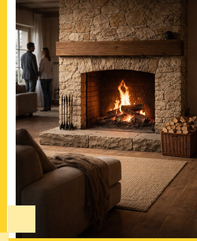 Открытые камины под ключ в Ельце от 154020 р. ЭриданЕлц