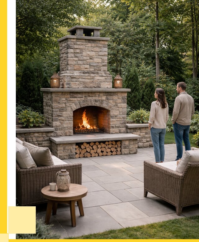 Уличные камины из кирпича в Ельце от 154020 р. | ЭриданЕлц