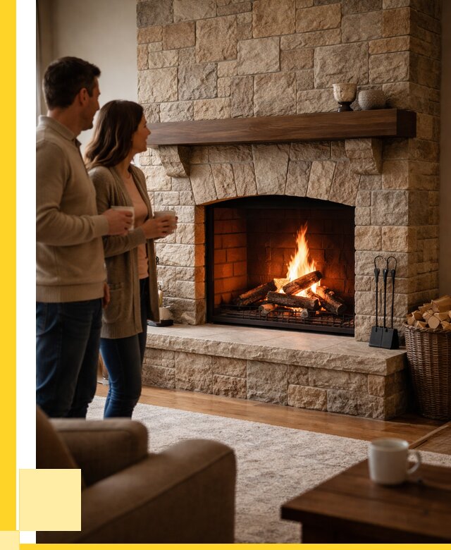 Каменные камины на заказ в Ельце от 184824 р. | ЭриданЕлц