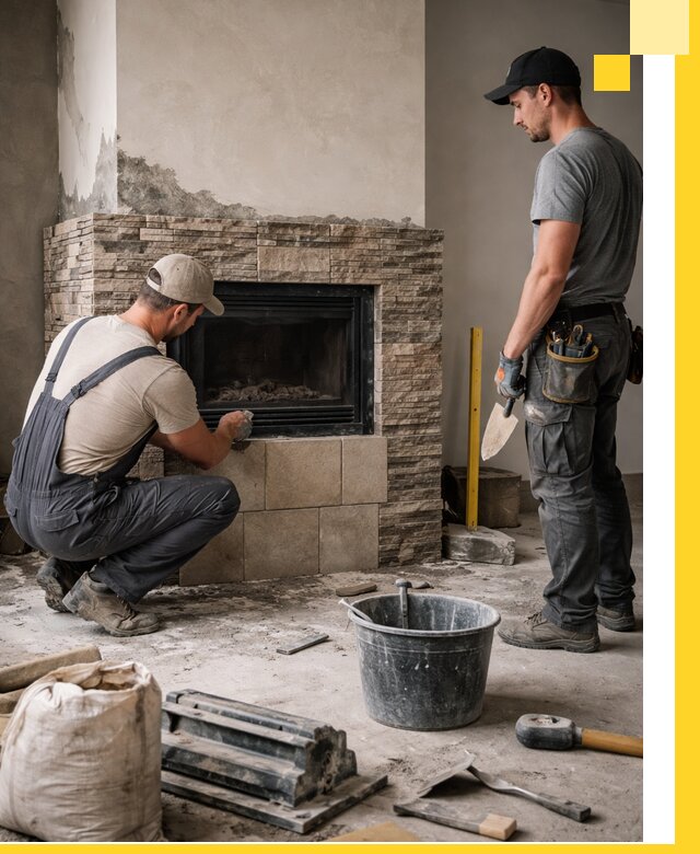 Камины под ключ в Ельце: проект, изготовление и монтаж