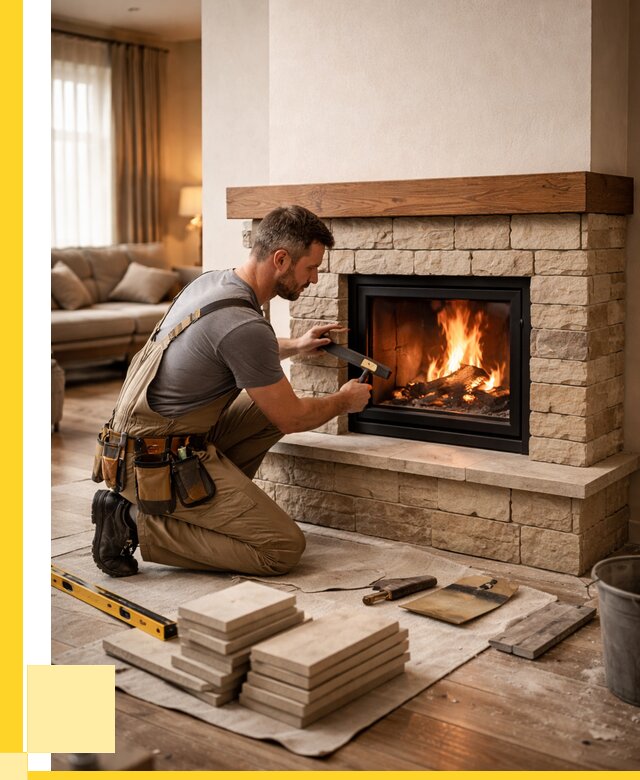 Строительство каминов в Ельце от 154020 р., ЭриданЕлц - под ключ