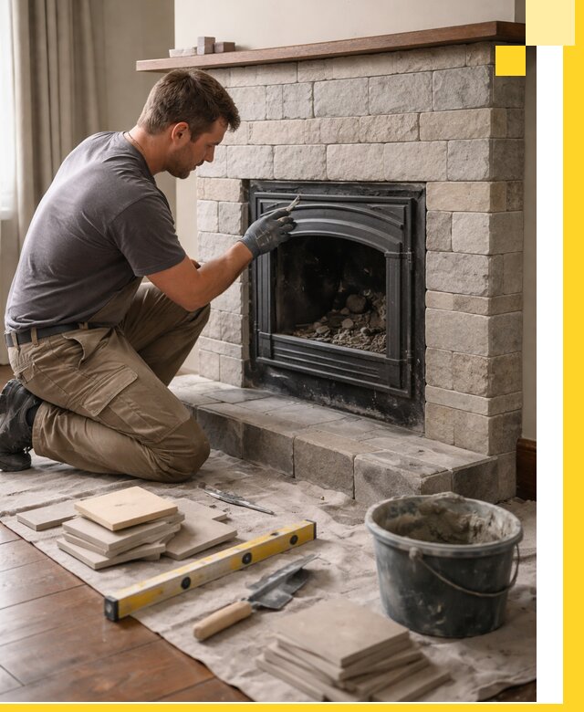 Профессиональный ремонт каминов в Ельце восстановление и сервис