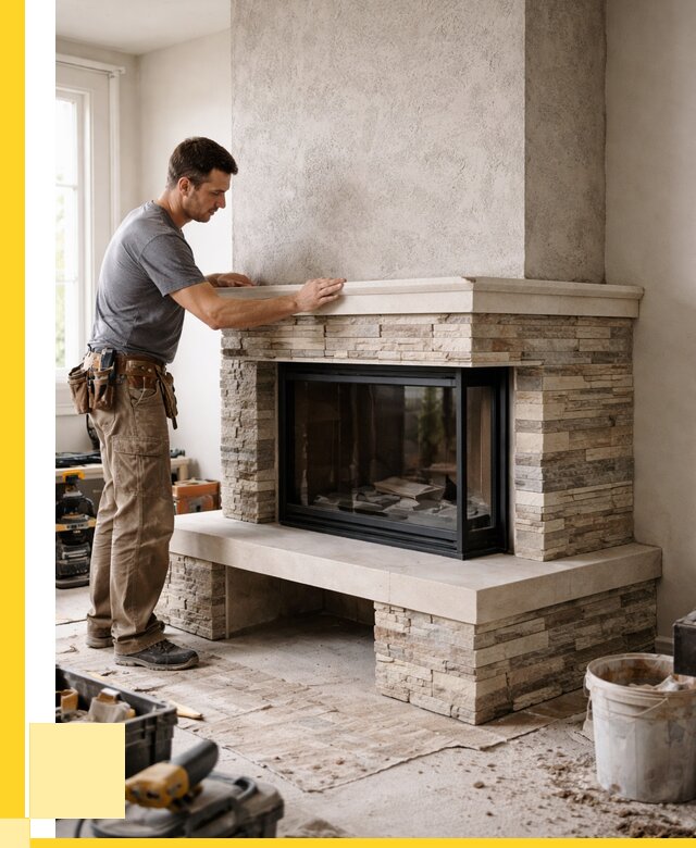 Изготовление каминов под ключ в Ельце от 154020 р. | ЭриданЕлц