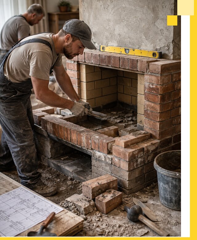 Изготовление и установка каминопечей под ключ в Ельце