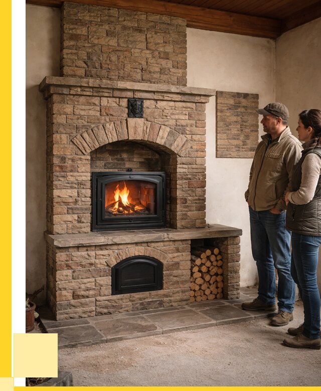 Кирпичная печь под ключ в Ельце от 154020 р. | ЭриданЕлц