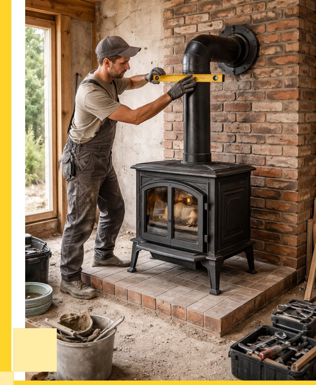 Монтаж печей установка банной печи в Ельце от 15402 р. | ЭриданЕлц