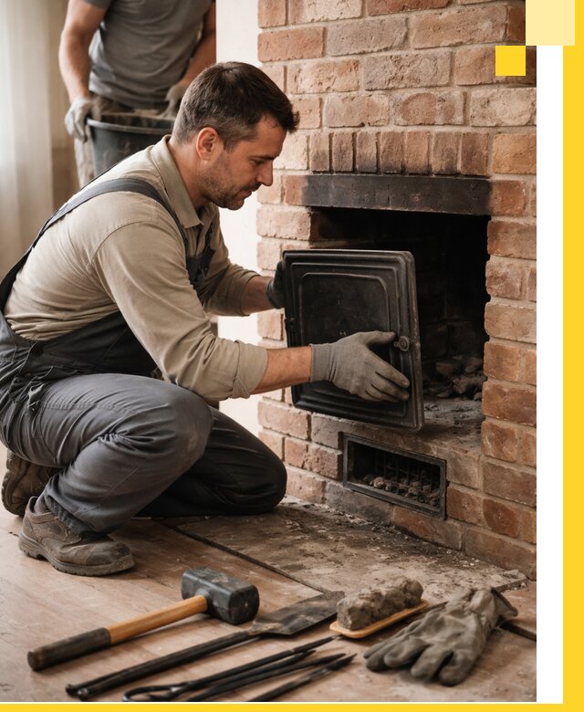 Ремонт печей в Ельце с гарантией качества и безопасности