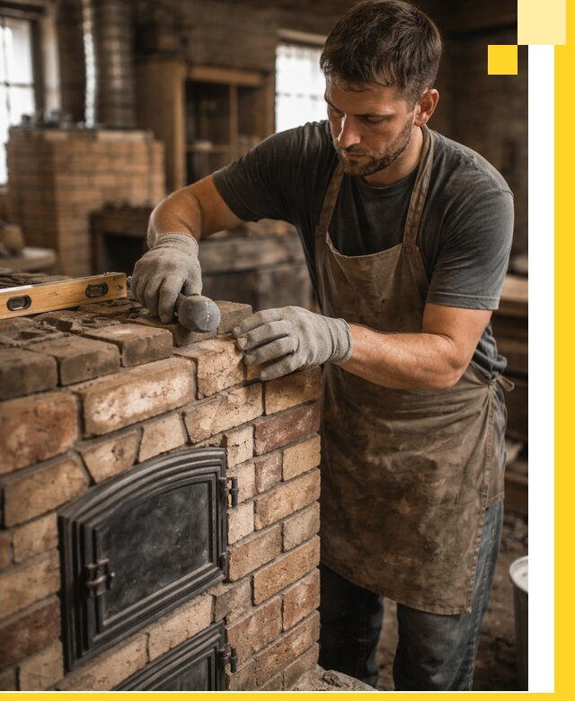 Изготовление печей на заказ в Ельце с проектом и монтажом