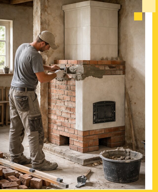 Изготовление и установка печей-голландок под ключ в Ельце