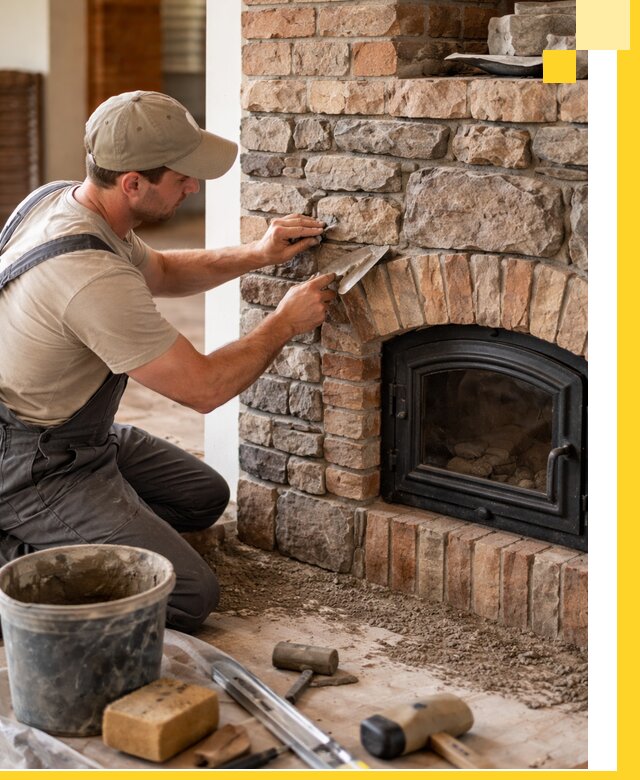 Печи для дома под ключ в Ельце, установка и доставка