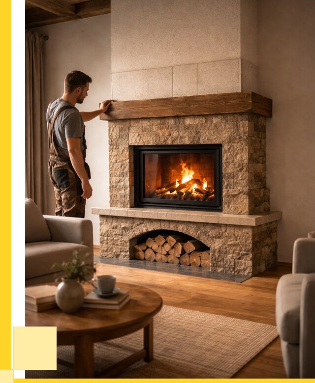 Печи камины для дома под ключ в Ельце от 56474 р. | ЭриданЕлц