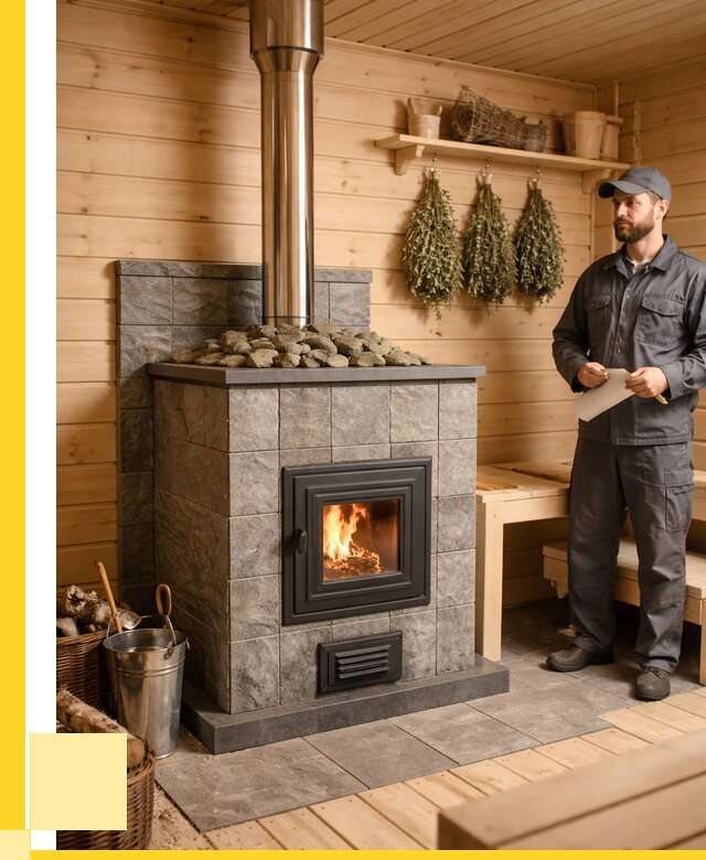 Печи для бани под ключ в Ельце от 123216 р. | ЭриданЕлц