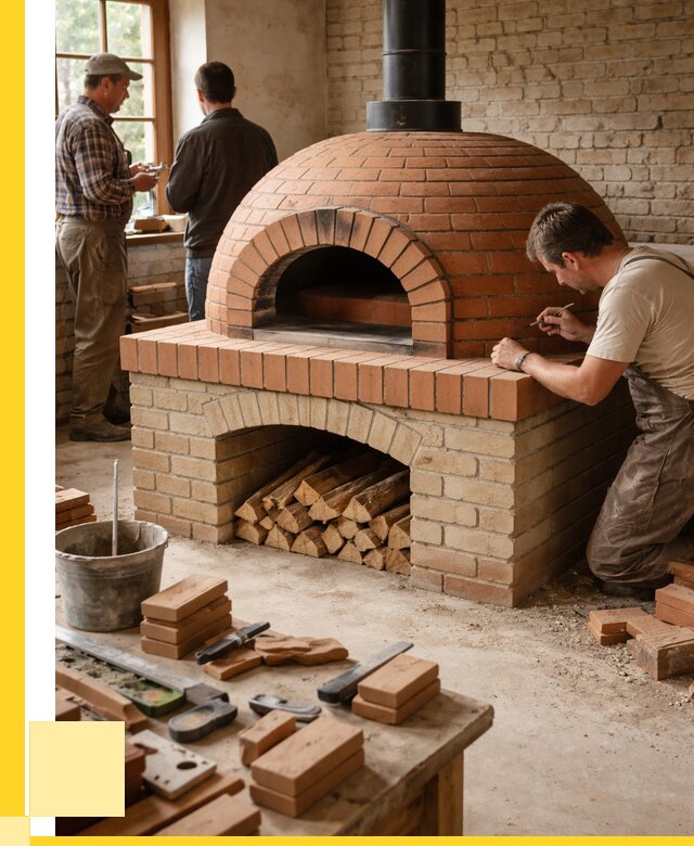 Помпейская печь дровяная для пиццы в Ельце | ЭриданЕлц от 205360 р.