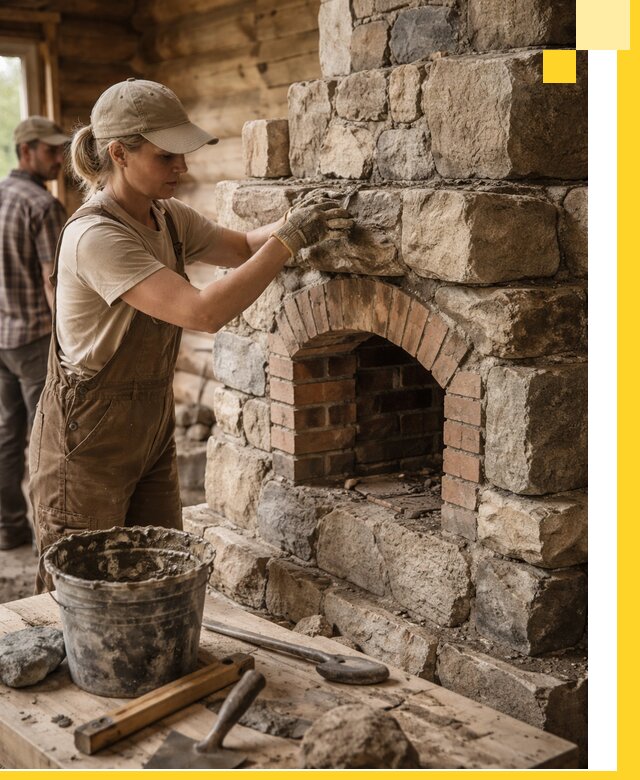 Каменные печи на заказ и монтаж в Ельце, долговечные решения