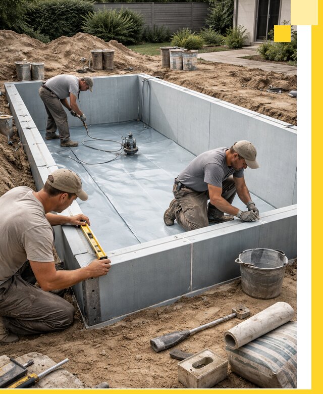 Профессиональный монтаж бассейнов под ключ в Ельце с гарантией