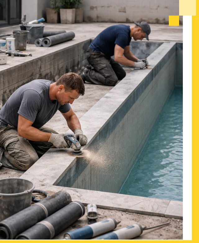 Профессиональный ремонт бассейнов под ключ в Ельце