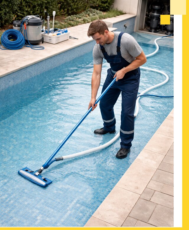 Профессиональная чистка бассейнов и фильтров в Ельце под ключ