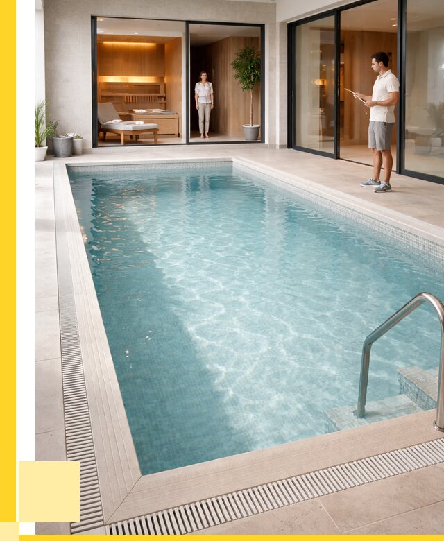 Отделка бассейна пленкой ПВХ в Ельце от 3594 р. - ЭриданЕлц