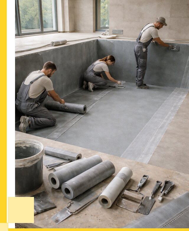 Гидроизоляция бассейнов в Ельце от 2054 р., ЭриданЕлц