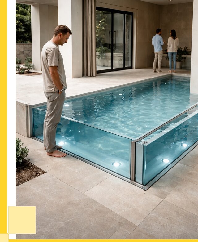 Стеклянные бассейны в Ельце от 1232160 р. | ЭриданЕлц — мозаика