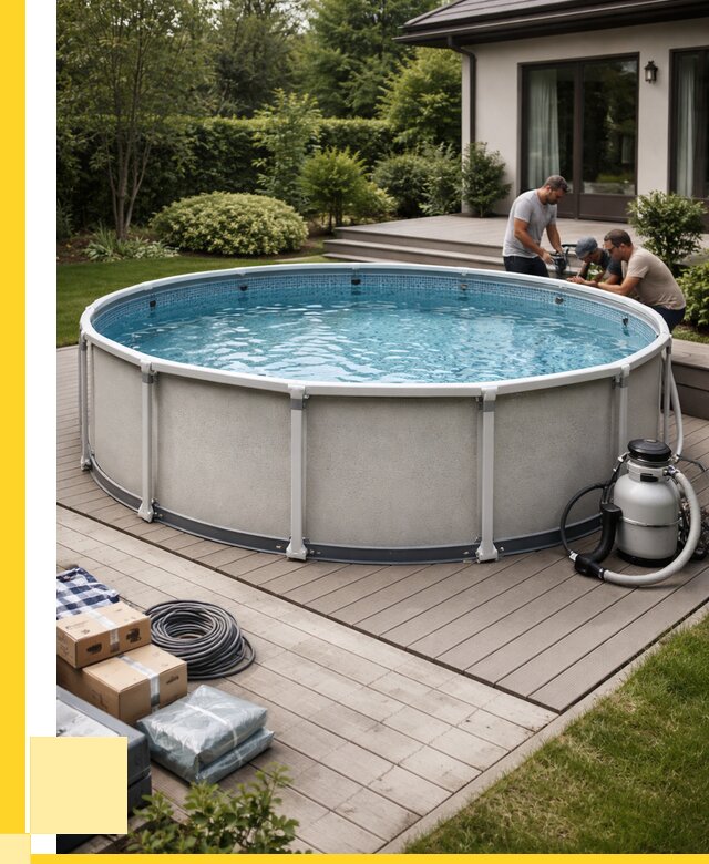 Купить каркасные бассейны в Ельце от 46206 р. | ЭриданЕлц