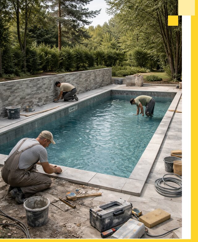 Проектирование и строительство частных бассейнов в Ельце