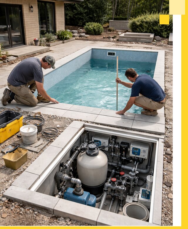 Строительство качественных домашних бассейнов под ключ в Ельце