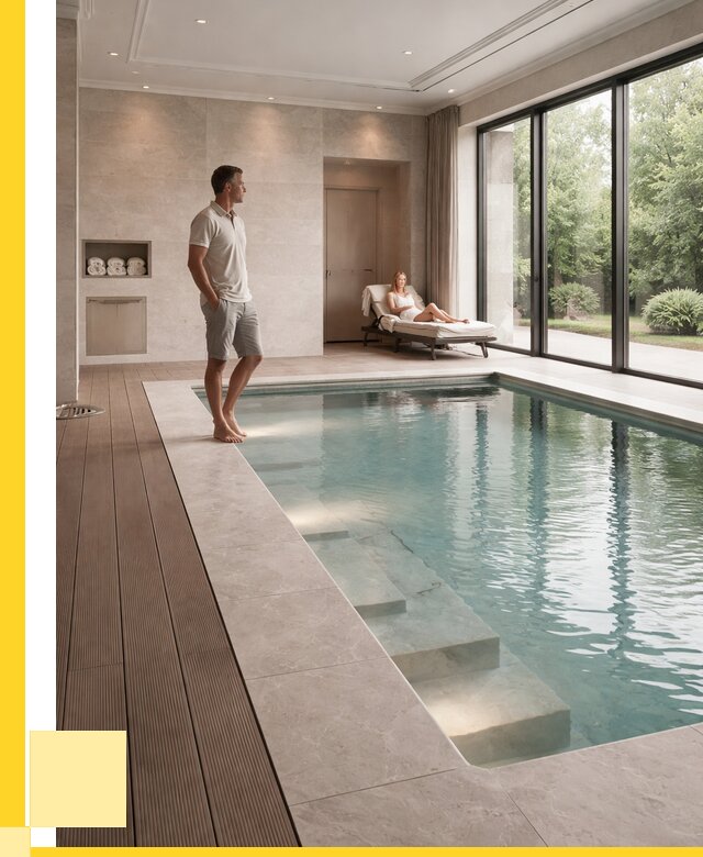 Бассейны в коттедже под ключ в Ельце от 1232160 р. | ЭриданЕлц