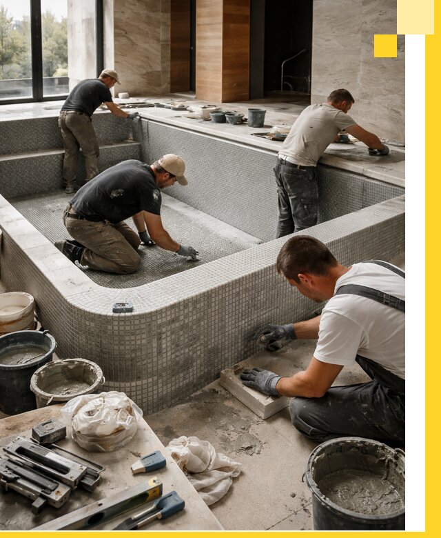 Строительство и установка СПА бассейнов под ключ в Ельце