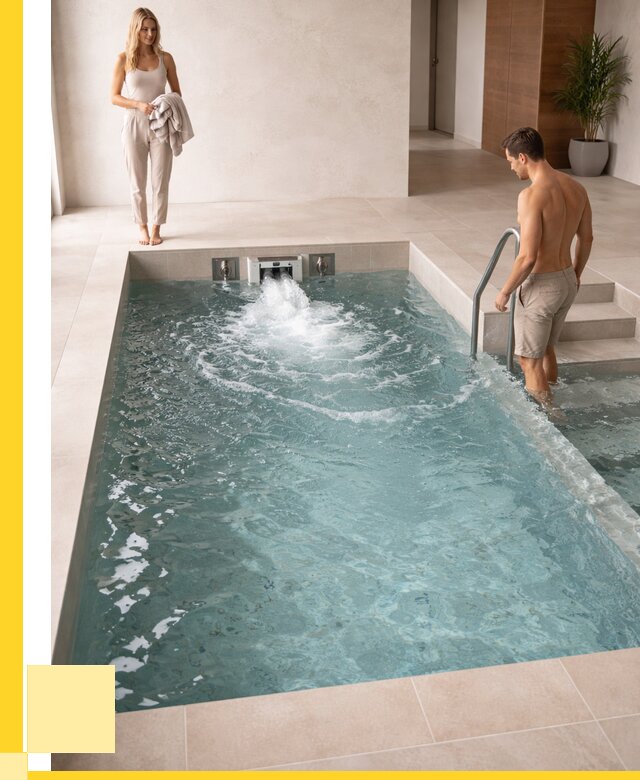 Бассейн с противотоком в Ельце от 256700 р. | ЭриданЕлц