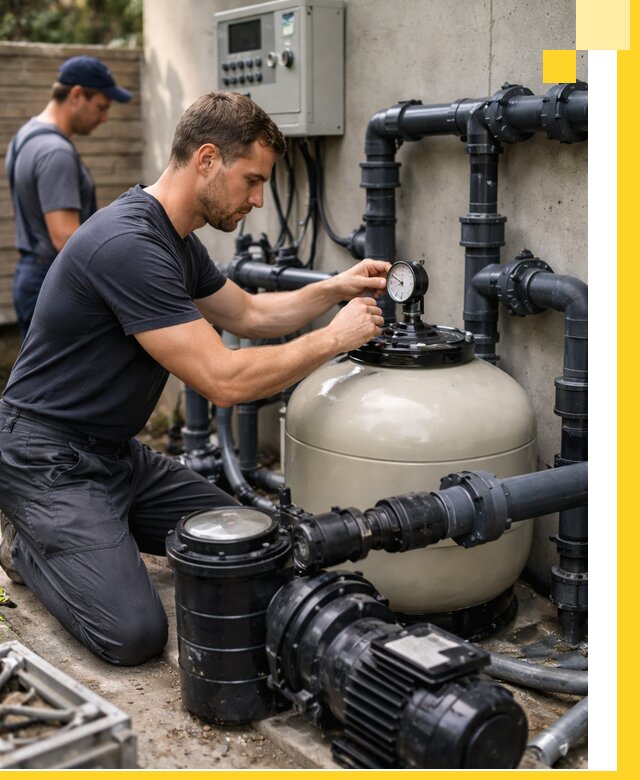 Поставка и монтаж фильтровального оборудования для бассейнов в Ельце