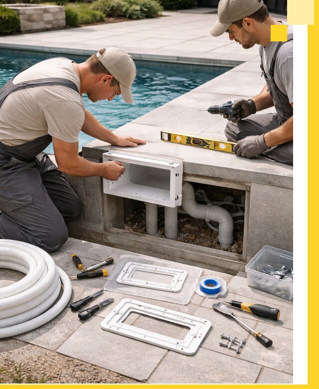 Поставка и установка скиммеров для бассейнов в Ельце