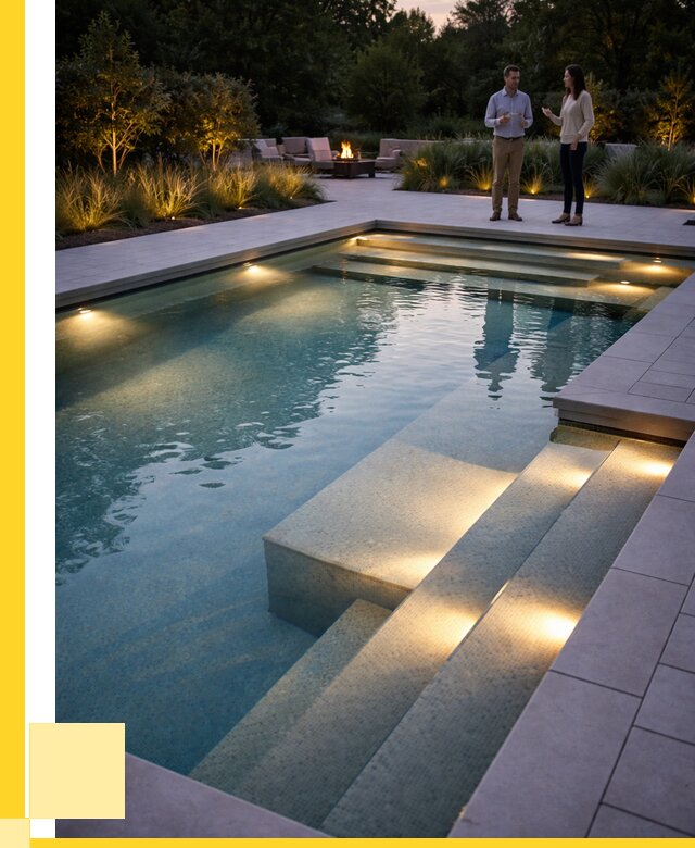 Освещение бассейнов в Ельце под ключ от 25670 р. | ЭриданЕлц