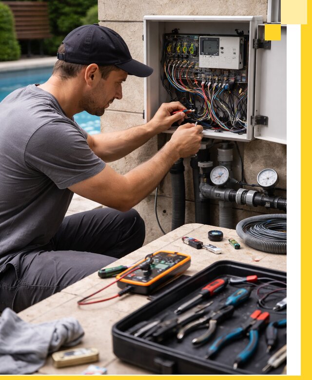 Комплексная автоматика для бассейнов в Ельце: управление и очистка