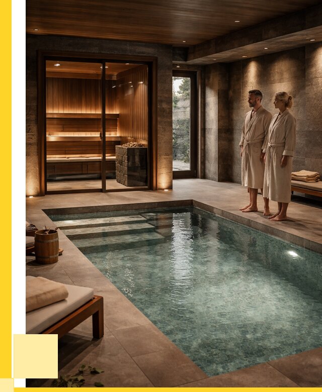 Сауна с большим бассейном в Ельце от 1232160 р. ЭриданЕлц