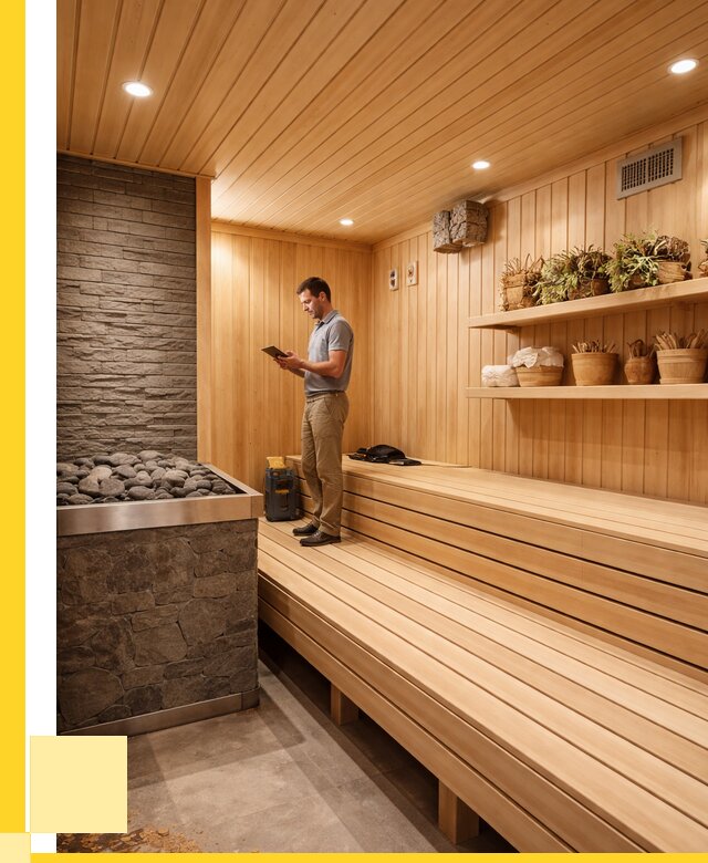 Сауна под ключ в Ельце: от 462060 р. | Строительство — ЭриданЕлц