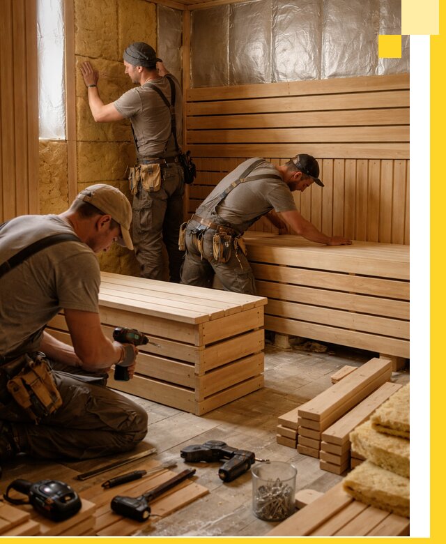 Профессиональное строительство саун под ключ в Ельце