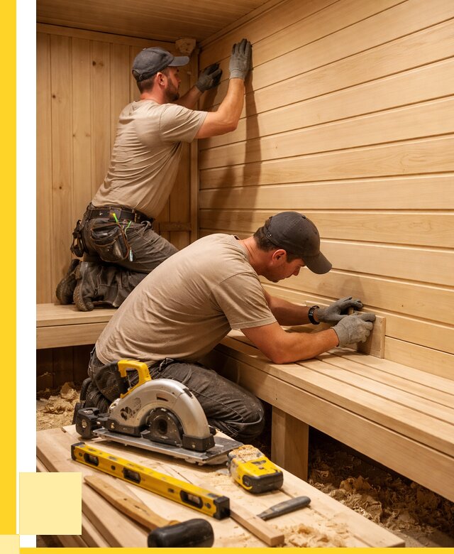 Обшивка саун вагонкой в Ельце от 2567 р. | ЭриданЕлц