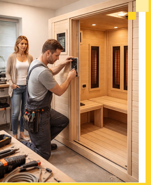 Инфракрасные сауны под ключ в Ельце продажа и установка