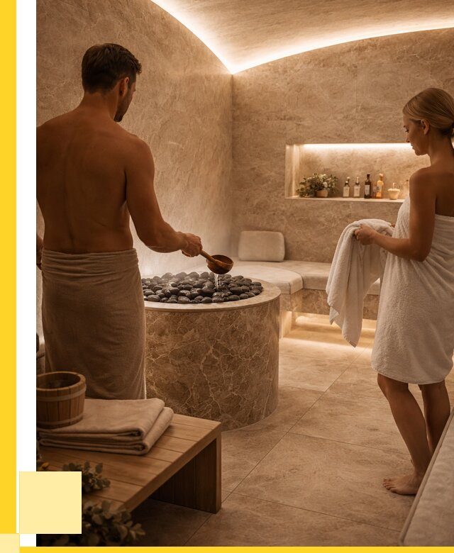 Сауны с хамамом в Ельце от 359380 р. – проекты и монтаж | ЭриданЕлц