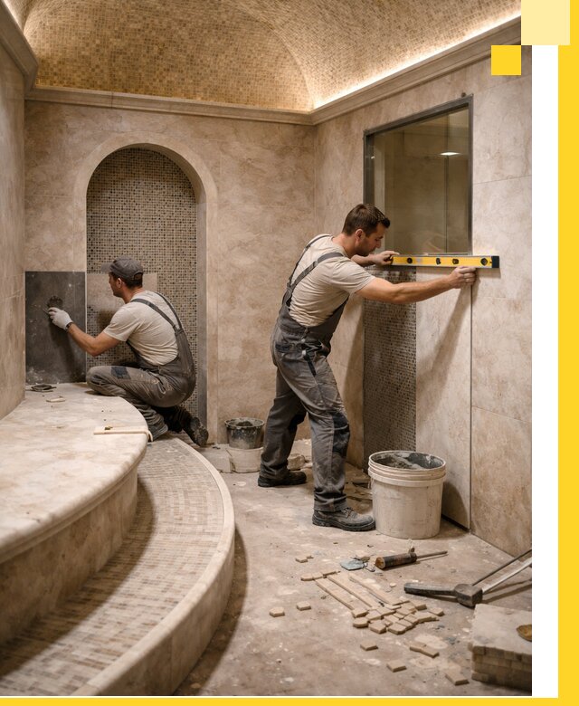 Проектирование и строительство саун с хамамом под ключ в Ельце