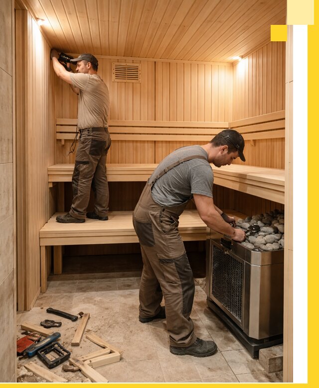 Купить сауну под ключ в Ельце с монтажом и гарантией