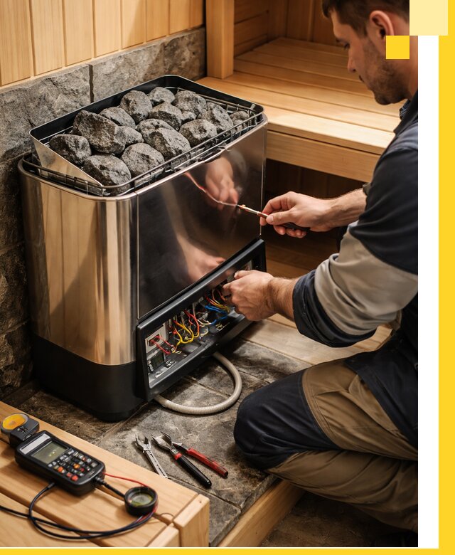 Продажа и установка электрокаменок для саун в Ельце