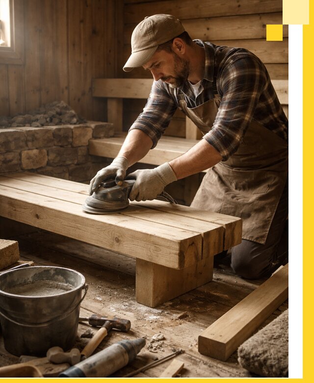 Ремонт бань под ключ в Ельце с гарантией качества и сроков