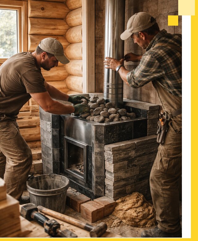 Строительство и отделка русских бань под ключ в Ельце