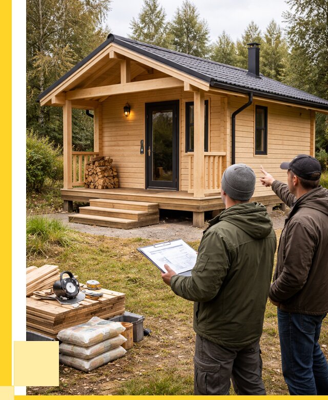 Каркасные бани под ключ в Ельце от 308040 р. | ЭриданЕлц