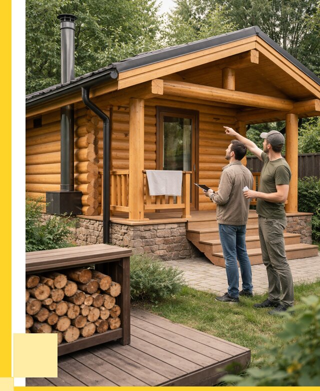 Бани для дачи под ключ в Ельце от 256700 р. | ЭриданЕлц