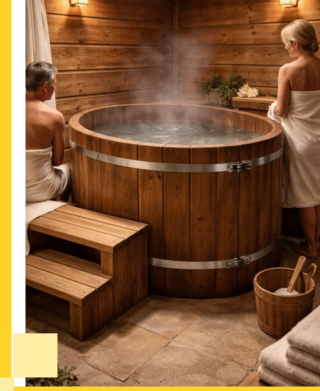 Бани с купелью под ключ в Ельце от 462060 р. | ЭриданЕлц