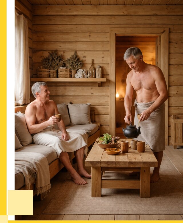 Бани с комнатой отдыха под ключ в Ельце от 462060 р. | ЭриданЕлц