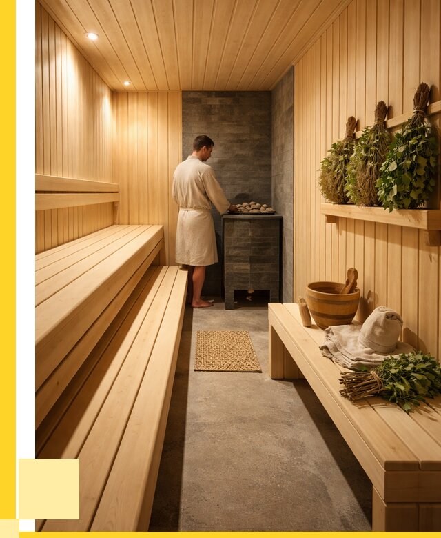 Отделка парной под ключ в Ельце от 359380 р. | ЭриданЕлц